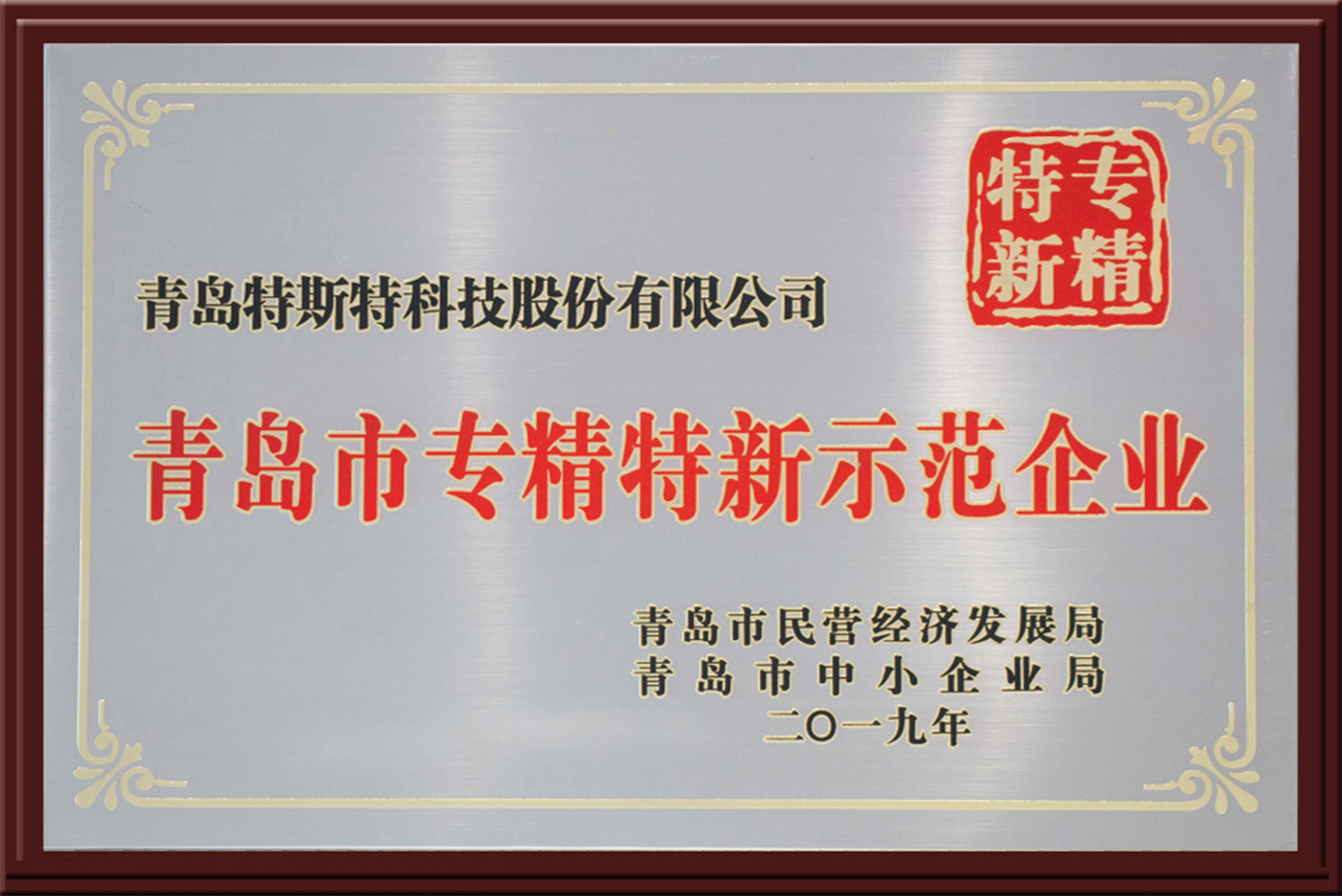 青島市專精特新示范企業