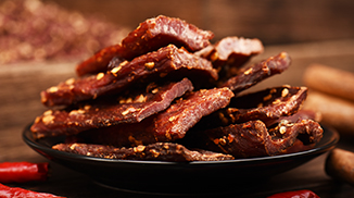 青島特斯特湖嶺牛肉干保水制作方法